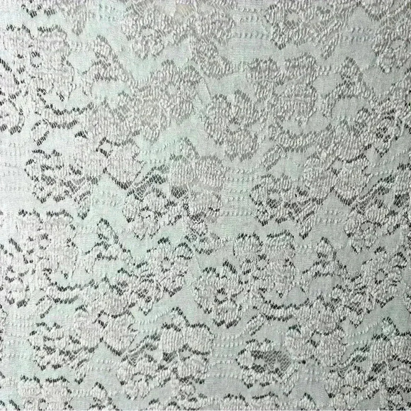 Free People Second Chance Scoop Back Stretch Lace Sheer Blouse Size Small - Picture 6 of 15